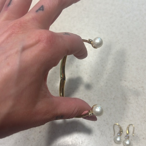 Kate Spade Gold and Pearl Jewelry Set - Picture 6 of 7